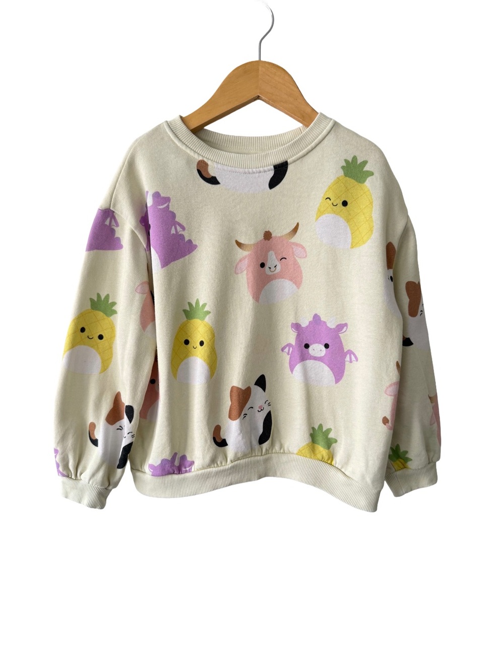 H&M Squishmallows Crew Sweater 5/6y